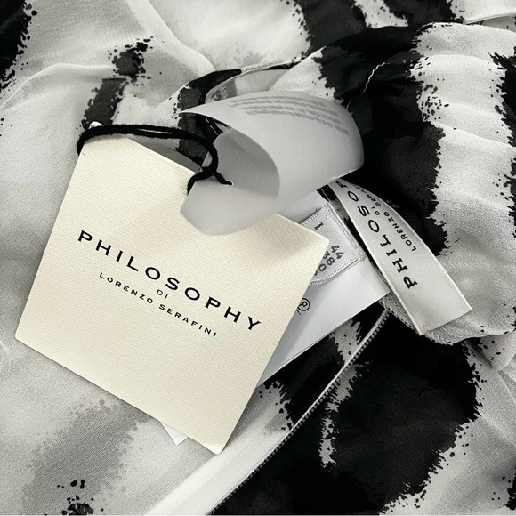 New Philosophy Di Lorenzo Serafini Zebra Dress - Picture 15 of 15